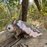Trío Easter Bunnies Tejidos a Mano