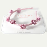 Diadema Tejida a Mano Mini Flores