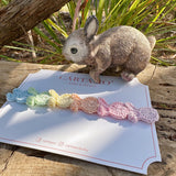 Guirnalda Easter Bunnies Tejidos a Mano