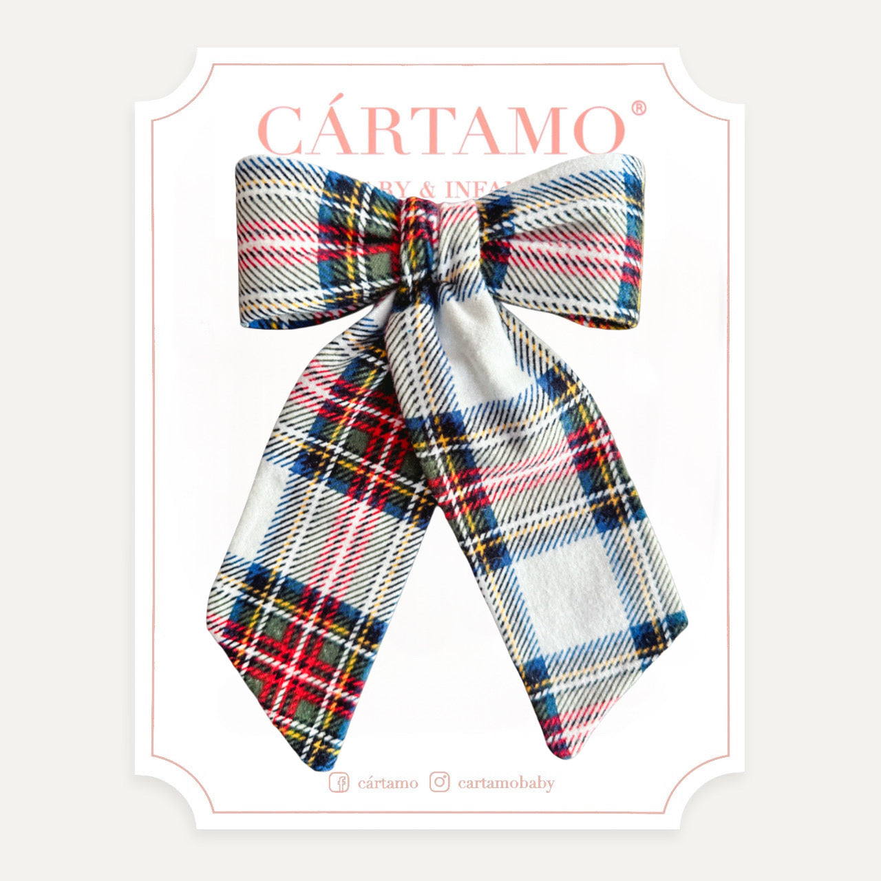 Pony Tail Tartán Franela (Niñas y Teens)