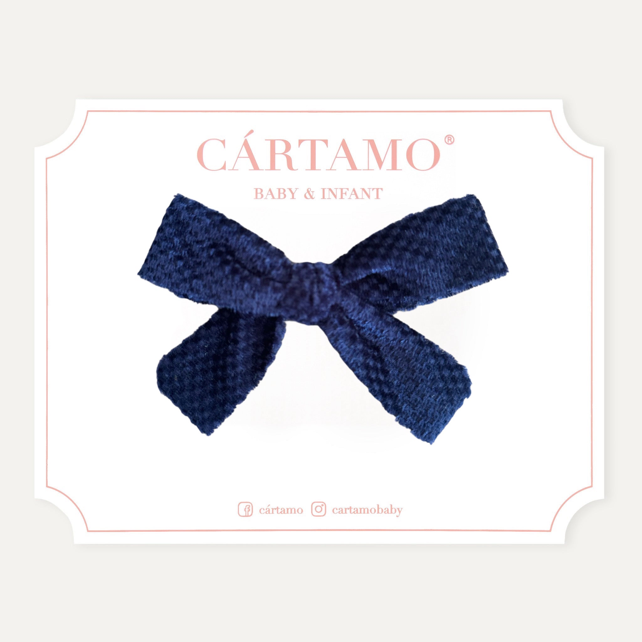 Lazo Velvet Textura (Bebé y Niña)