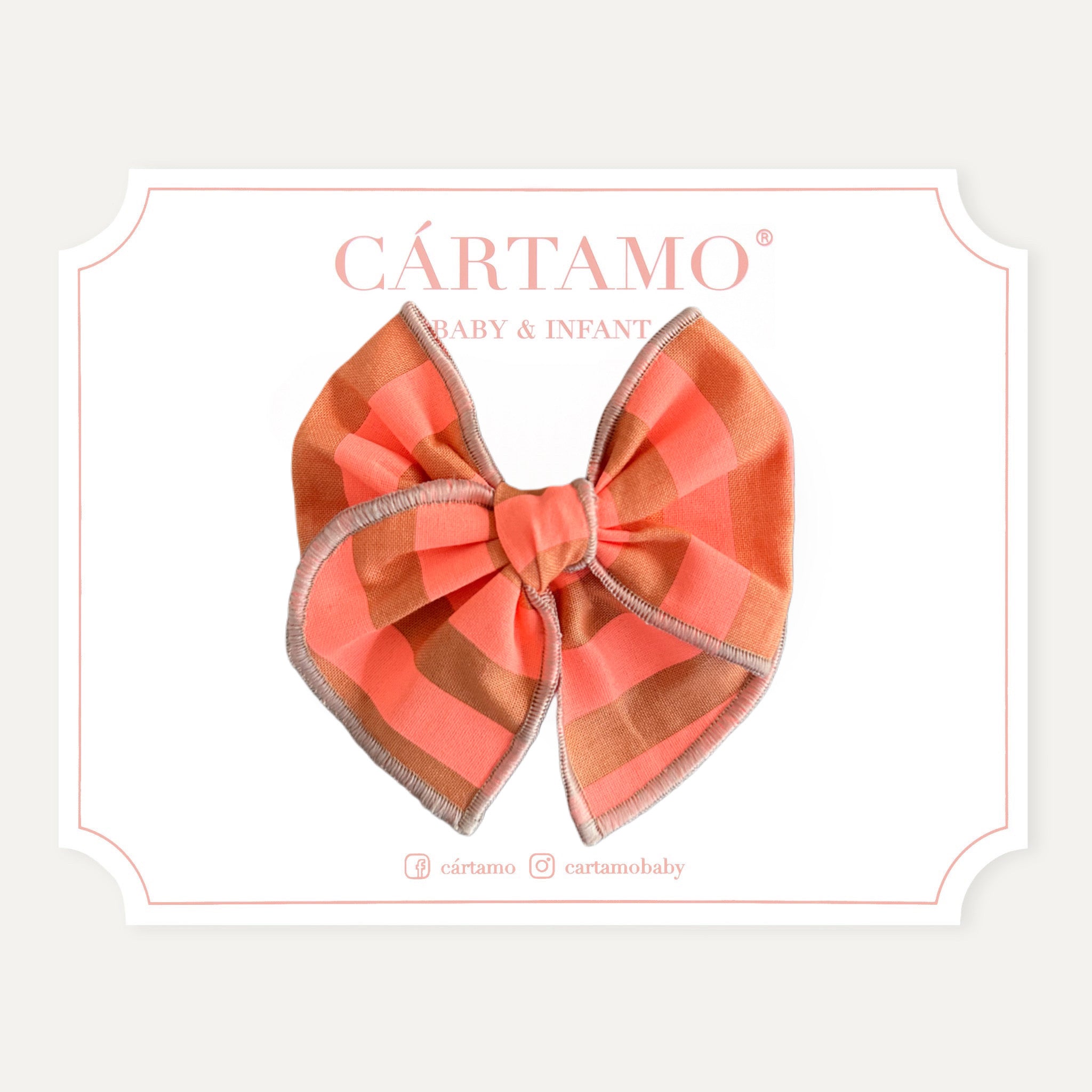 Orilla Bordada Bettlejuice Naranja