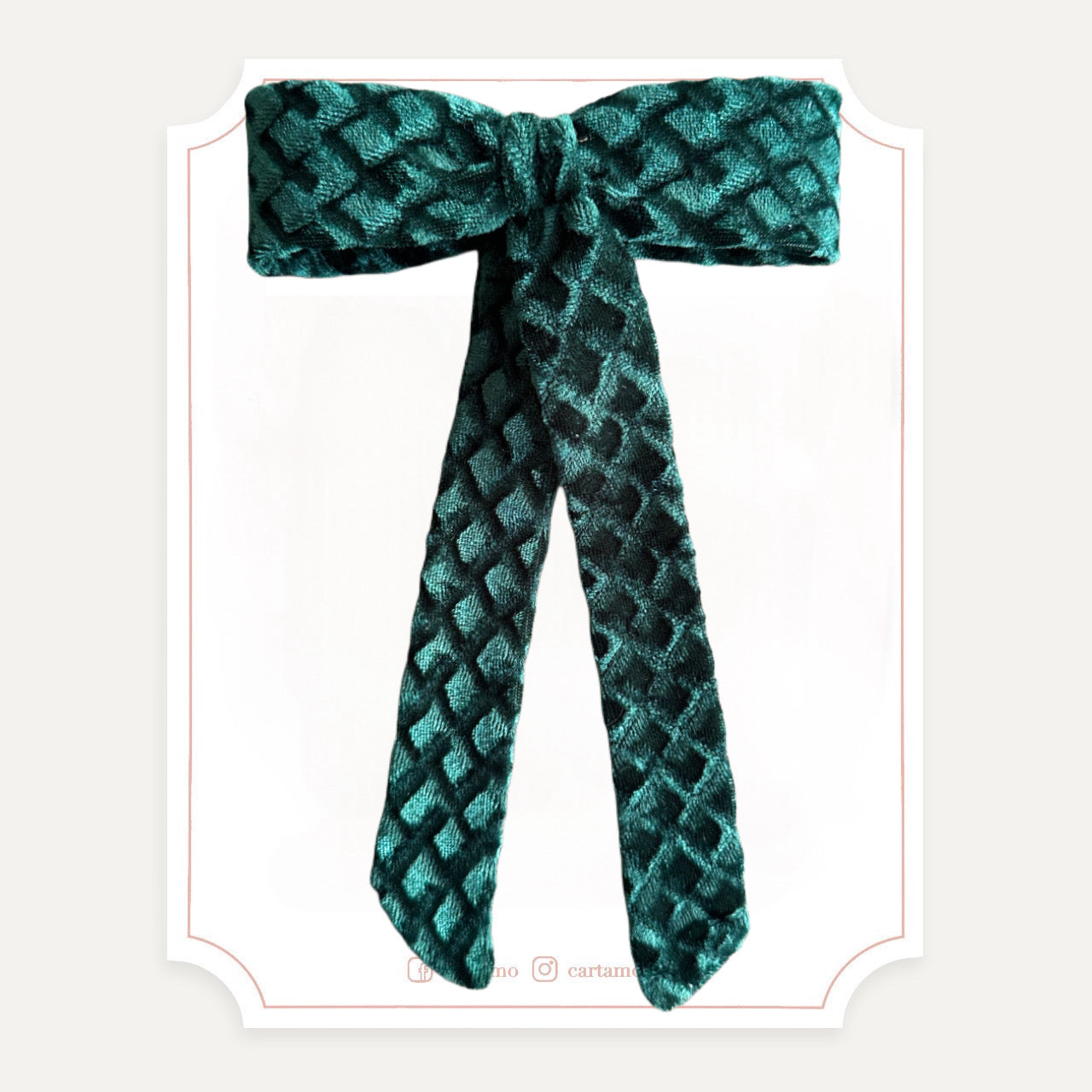 Pony Tail Velvet Textura (Niñas y Teens)