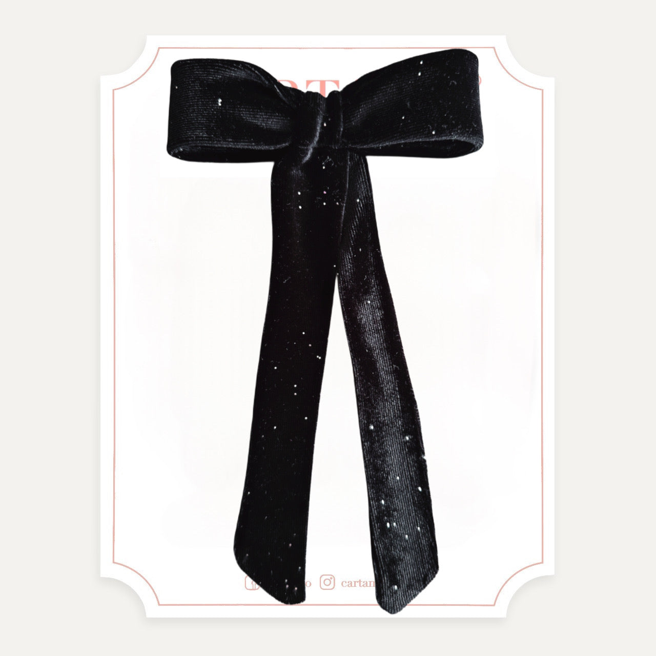 Pony Tail Velvet Destellos (Niñas y Teens)