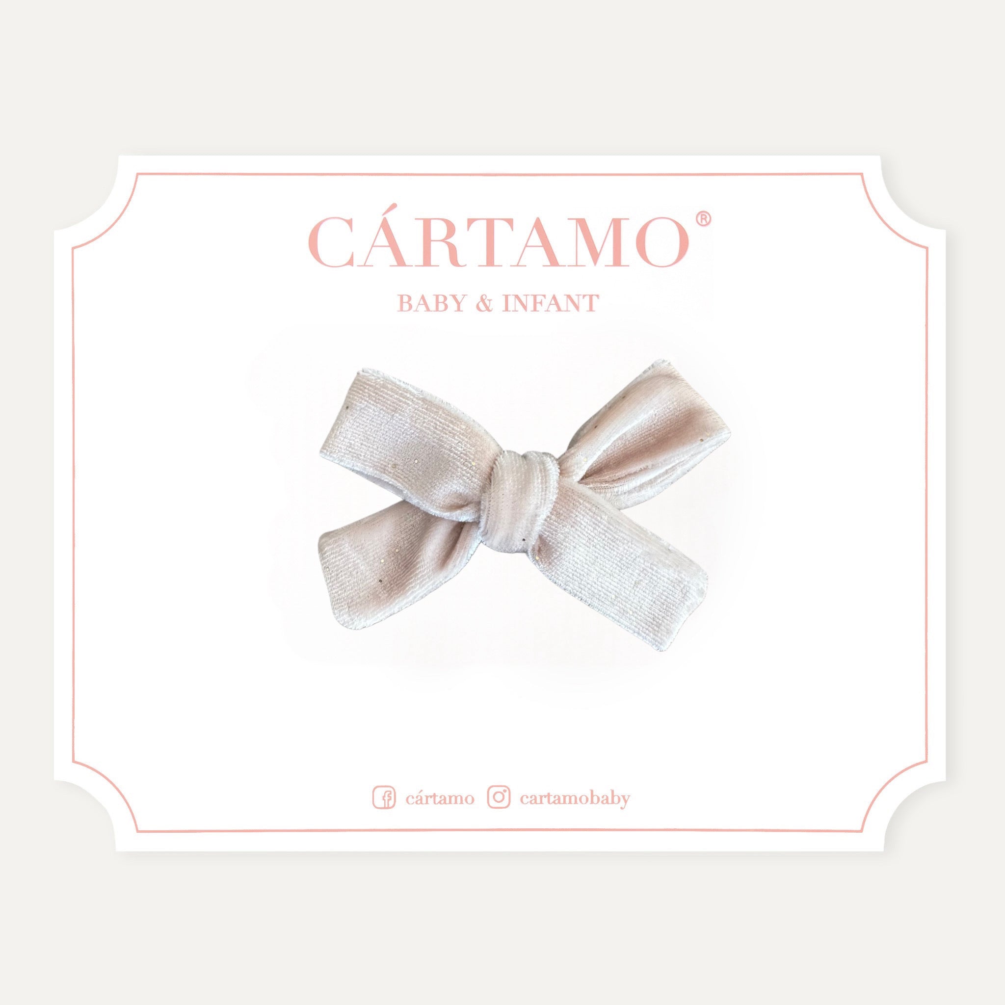 Lazo Velvet Destellos (Bebé y Niña)