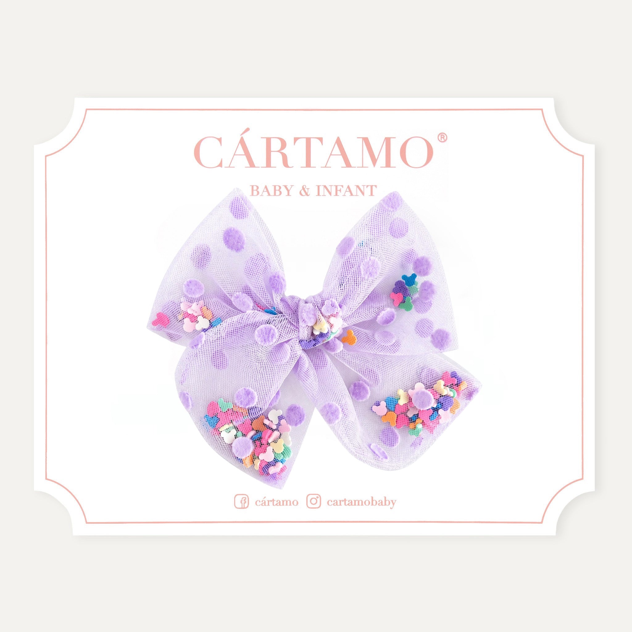 Clip Tul Mickey Confetti