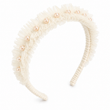 Diadema Tul con Perlas