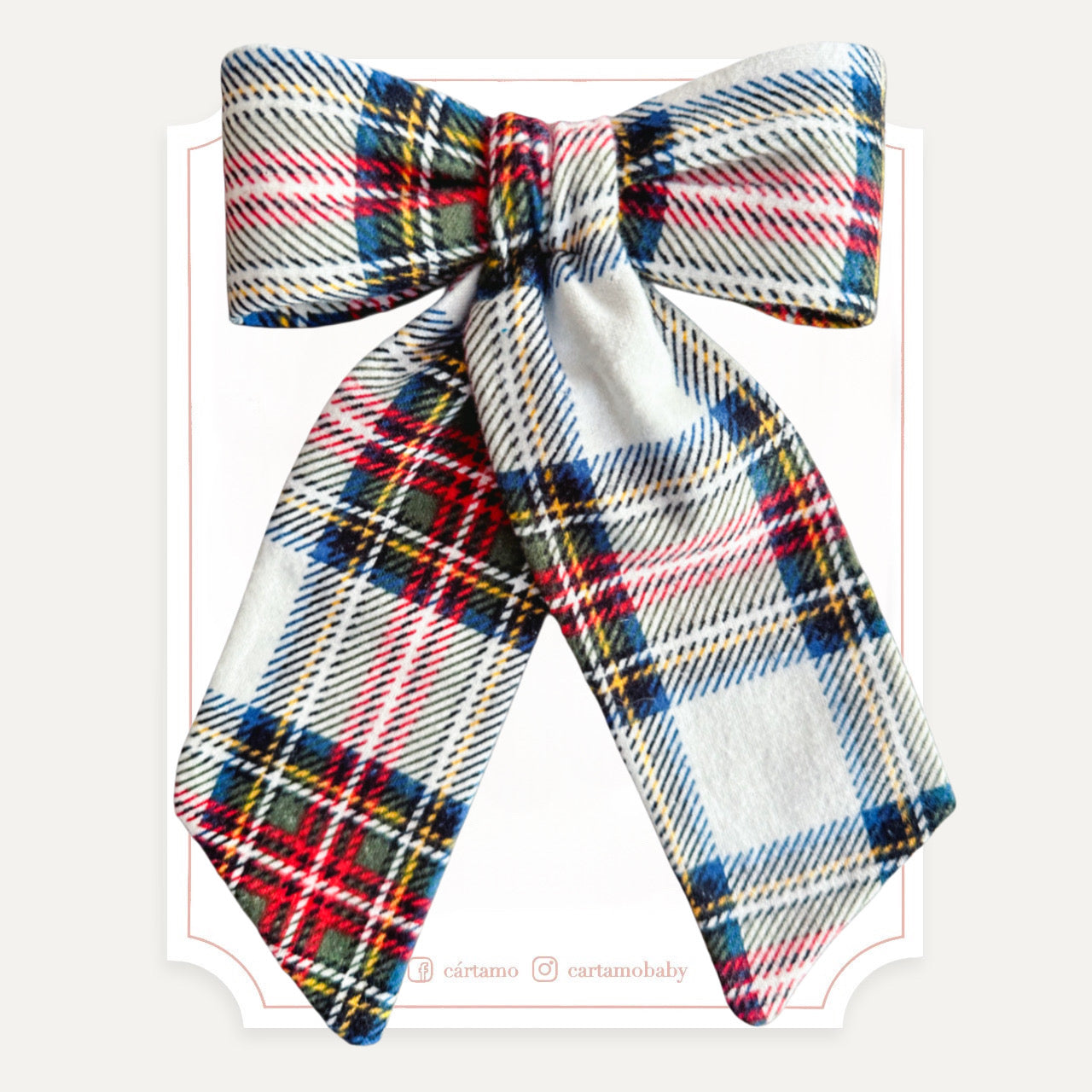 Pony Tail Tartán Franela (Niñas y Teens)