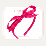 Diadema Vichy Rojo-Rosa