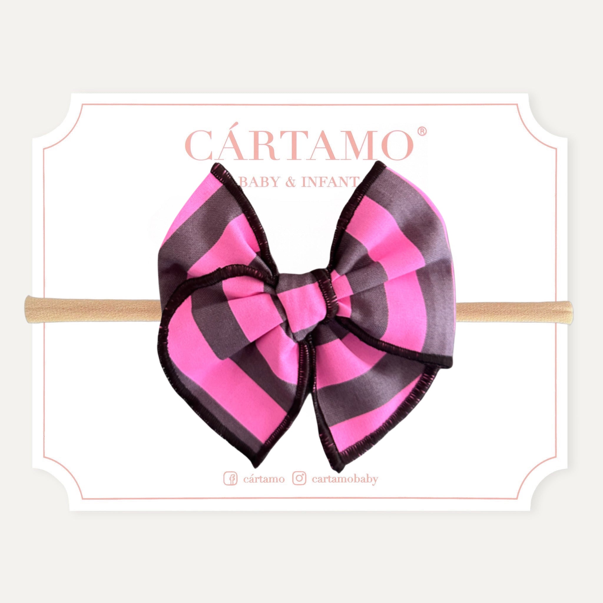 Orilla Bordada Bettlejuice Rosa