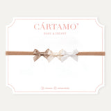 Banda Trío Mini Moños Newborn