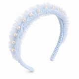 Diadema Tul con Perlas