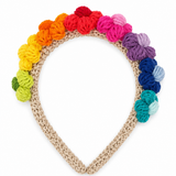 Diadema Flores tejidas Verano