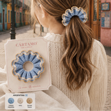 Vintage Scrunchies Tejidas a Mano