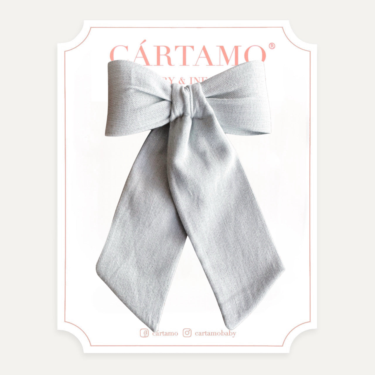 Pony Tail Gris Metálico  (Niñas y Teens)