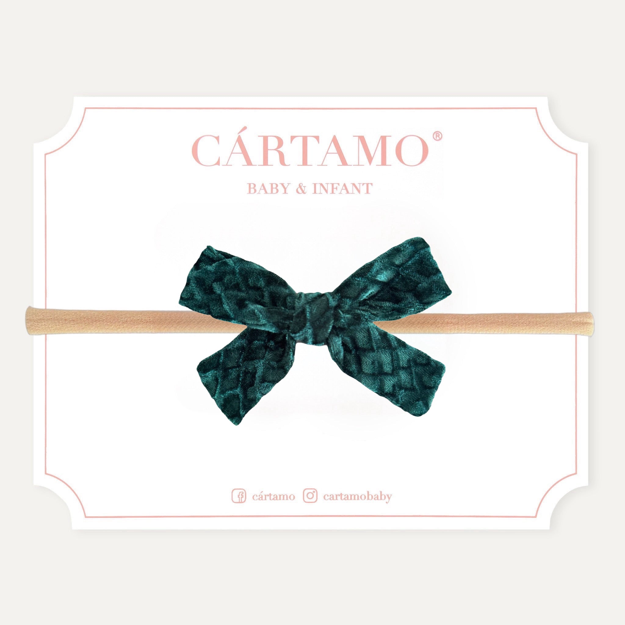 Lazo Velvet Textura (Bebé y Niña)