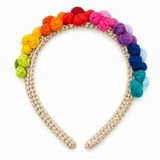 Diadema Flores tejidas Verano