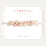 Banda Bautizo Ivory y Rosa Pálido