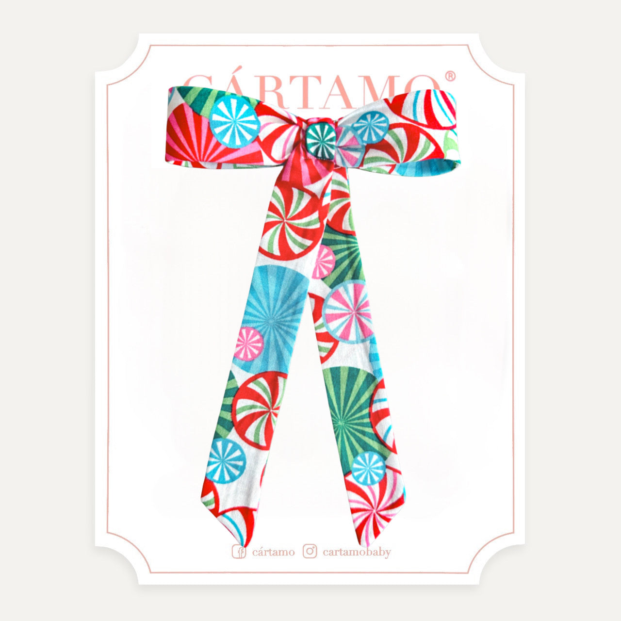 Christmas Candy Pony Tail (Niñas y Teens)