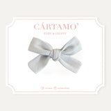 Lazo Gris Metálico (Bebé y Niña)