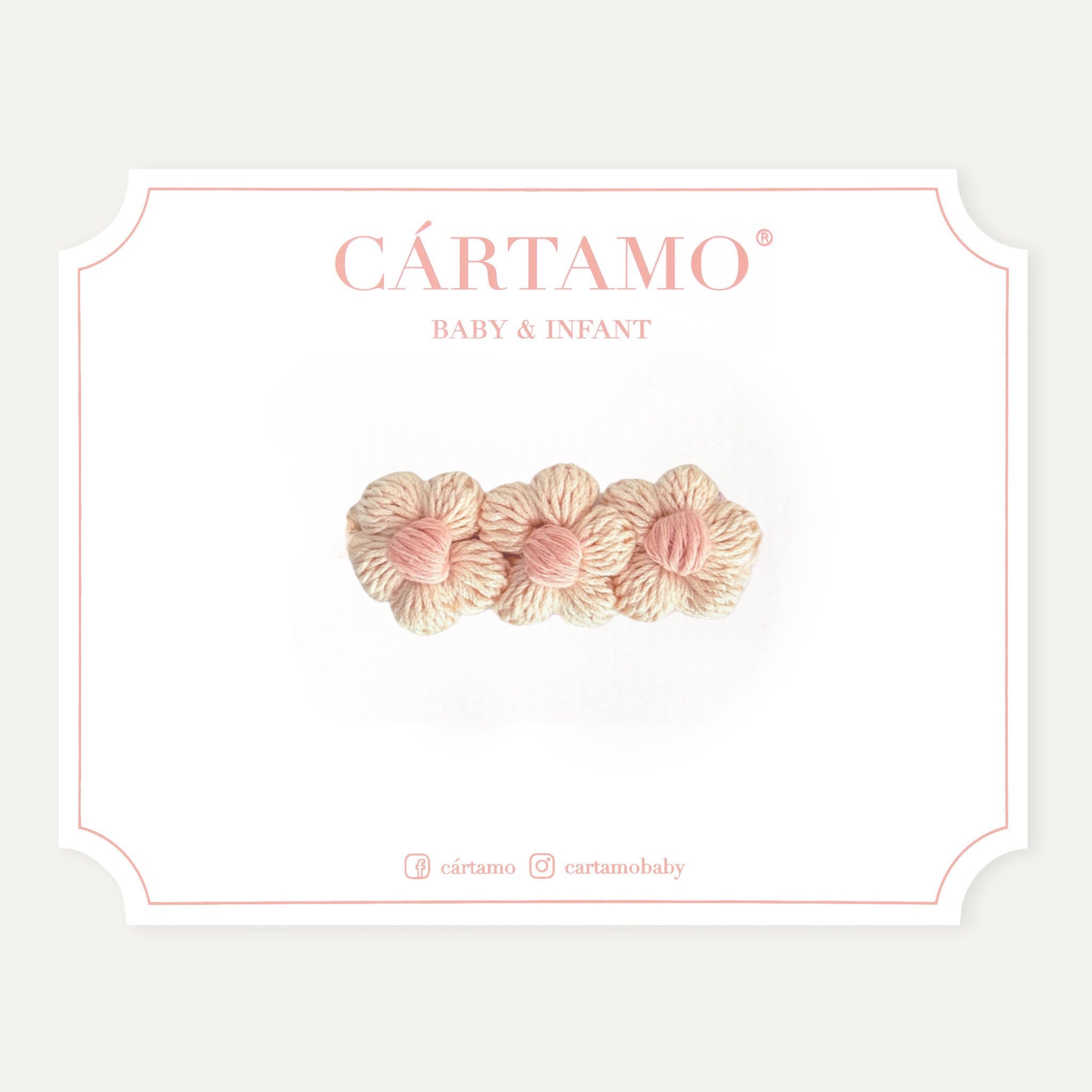 Trio de Flores con botón