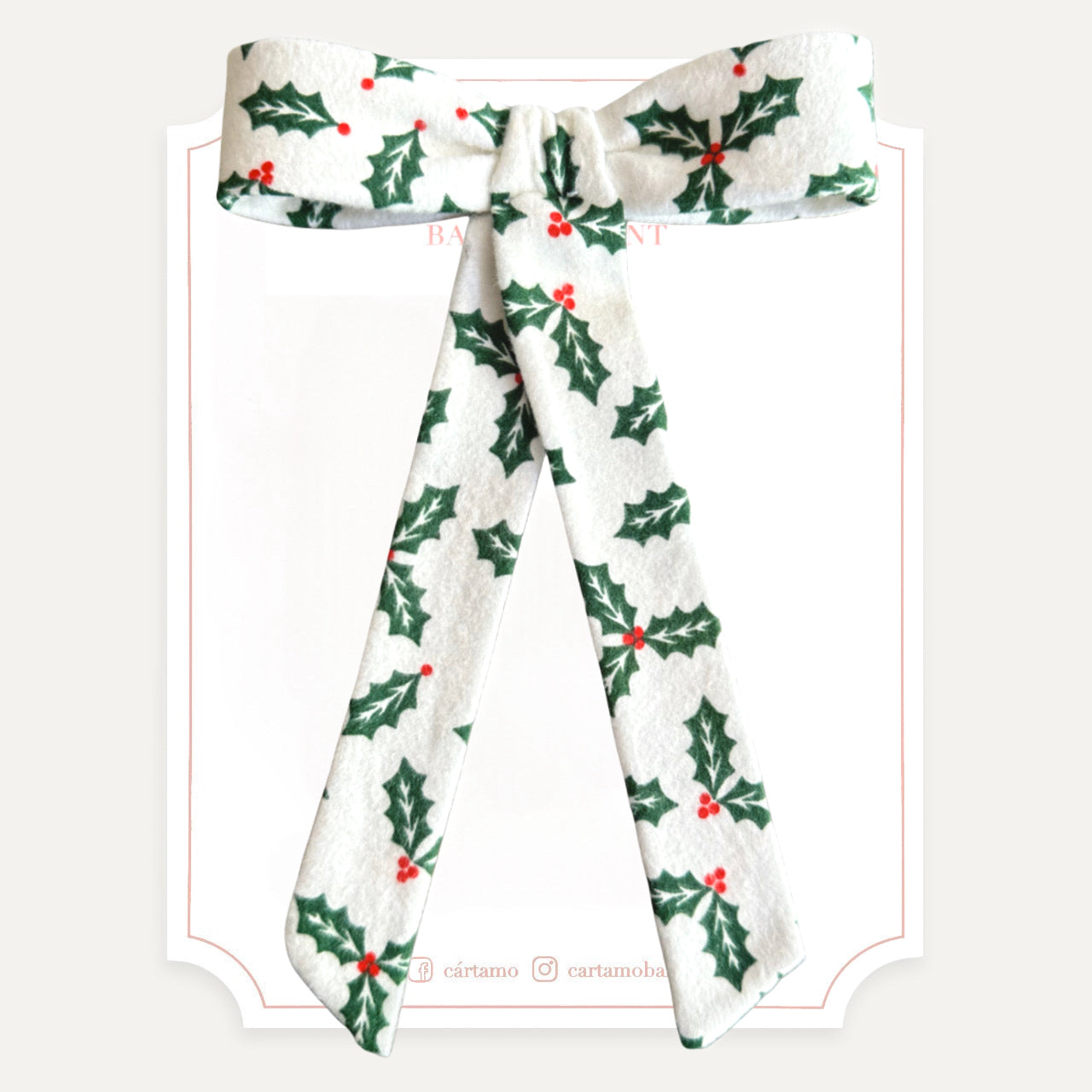 Mistletoe Pony Tail (Niñas y Teens)