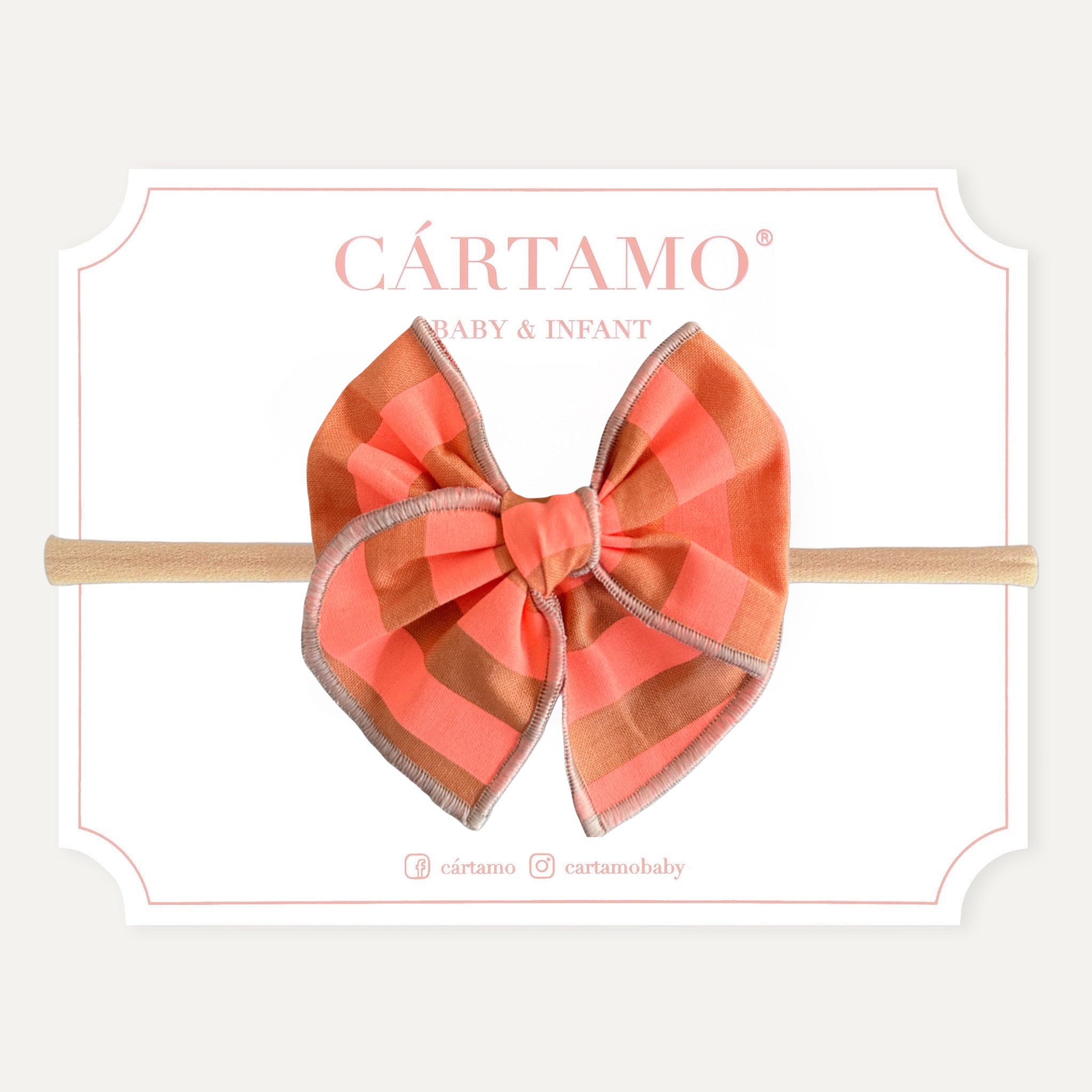 Orilla Bordada Bettlejuice Naranja