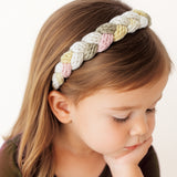 Diadema Trenza Tejida a Mano