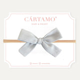 Lazo Gris Metálico (Bebé y Niña)