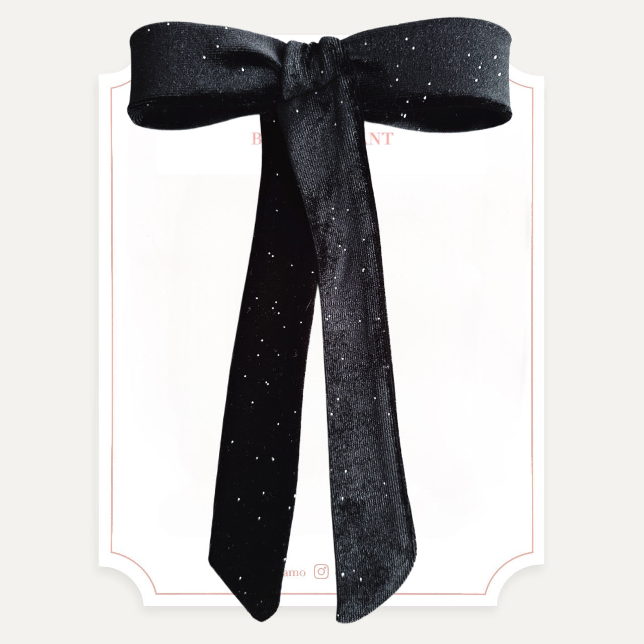 Pony Tail Velvet Destellos (Niñas y Teens)