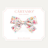 Clip Lazo Floral