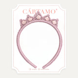 Tiara Glam Tejida a Mano