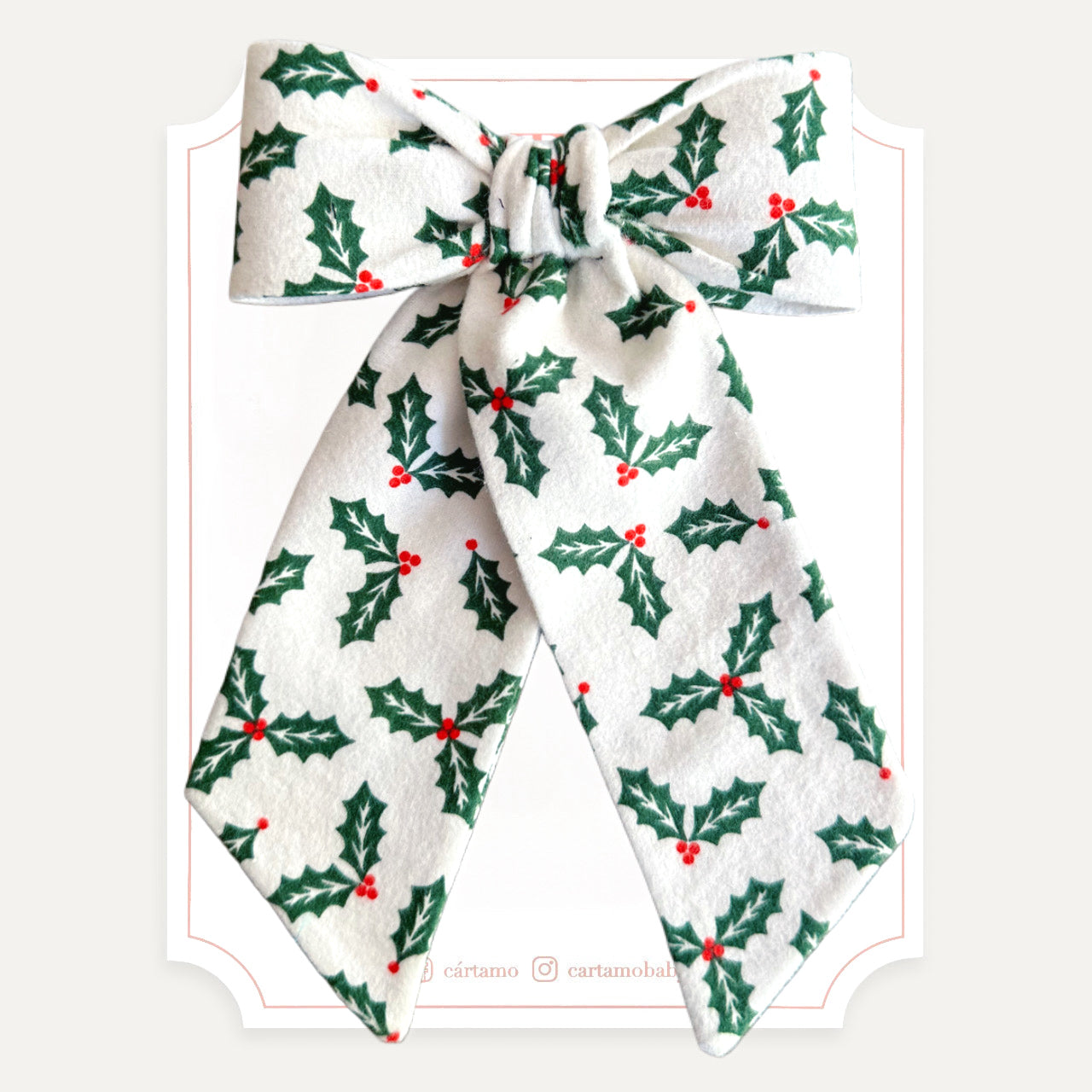 Mistletoe Pony Tail (Niñas y Teens)