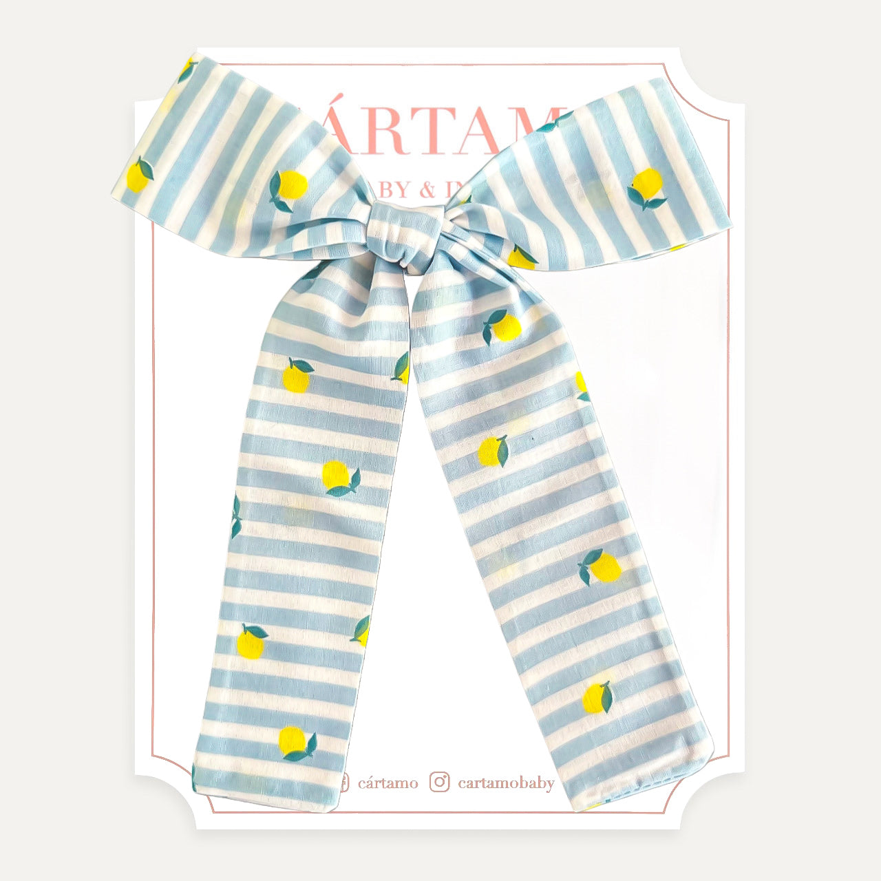 Lazos Estampados Algodón
