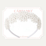 Diadema Pompón Guipur