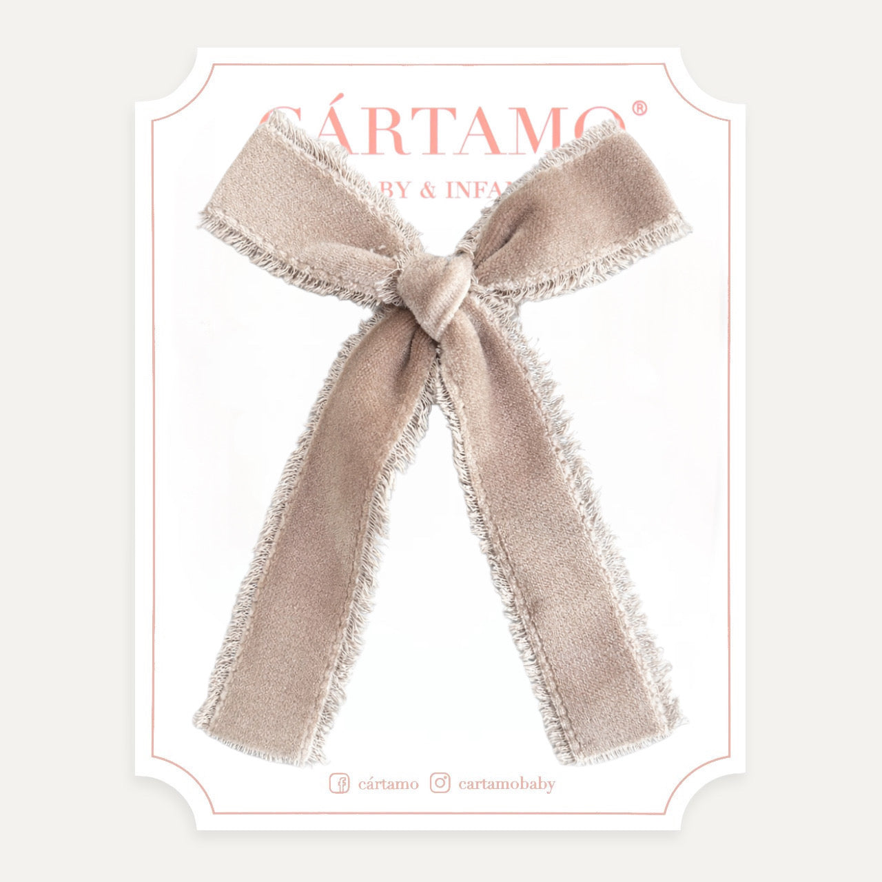 Clip Lazo Listón Velvet