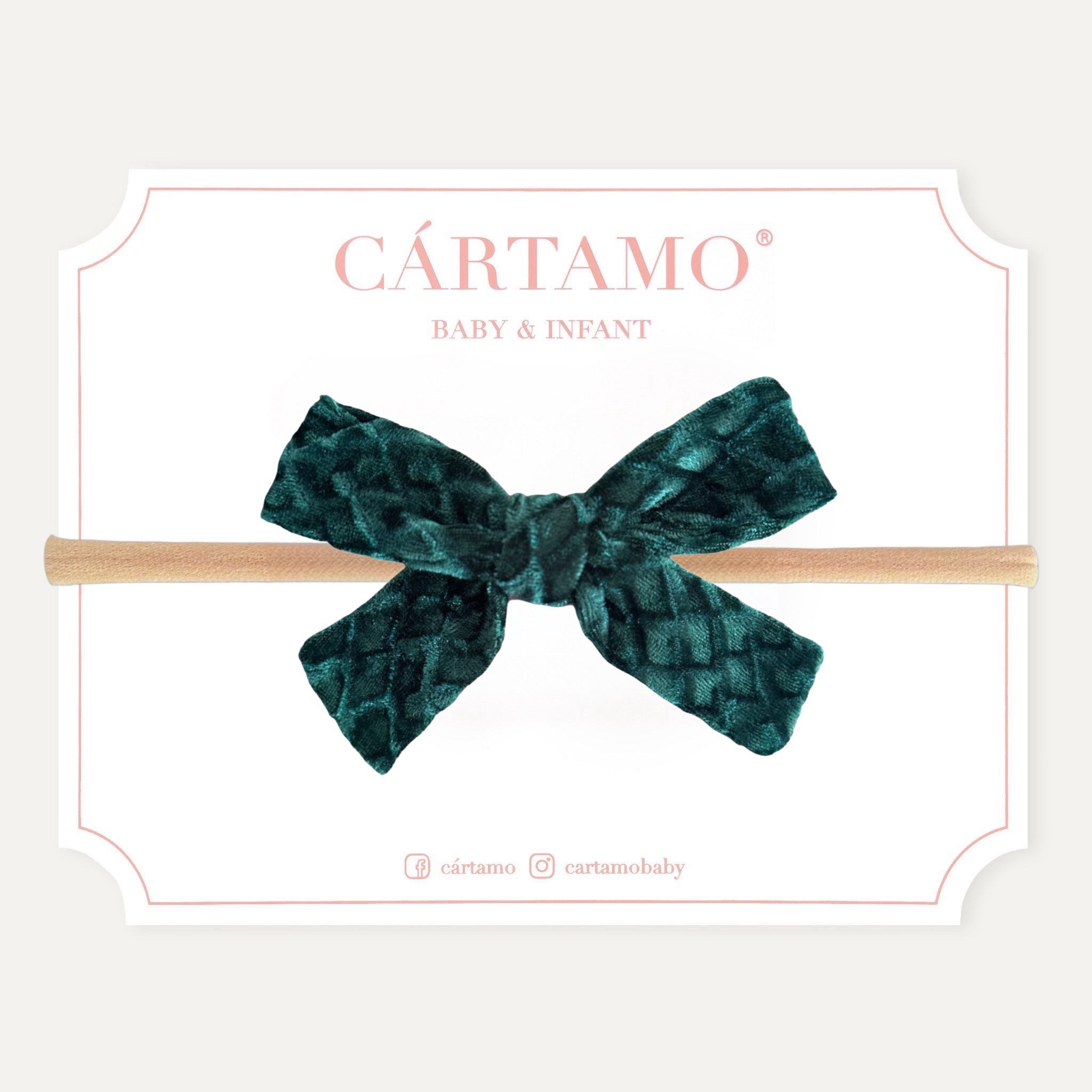 Lazo Velvet Textura (Bebé y Niña)