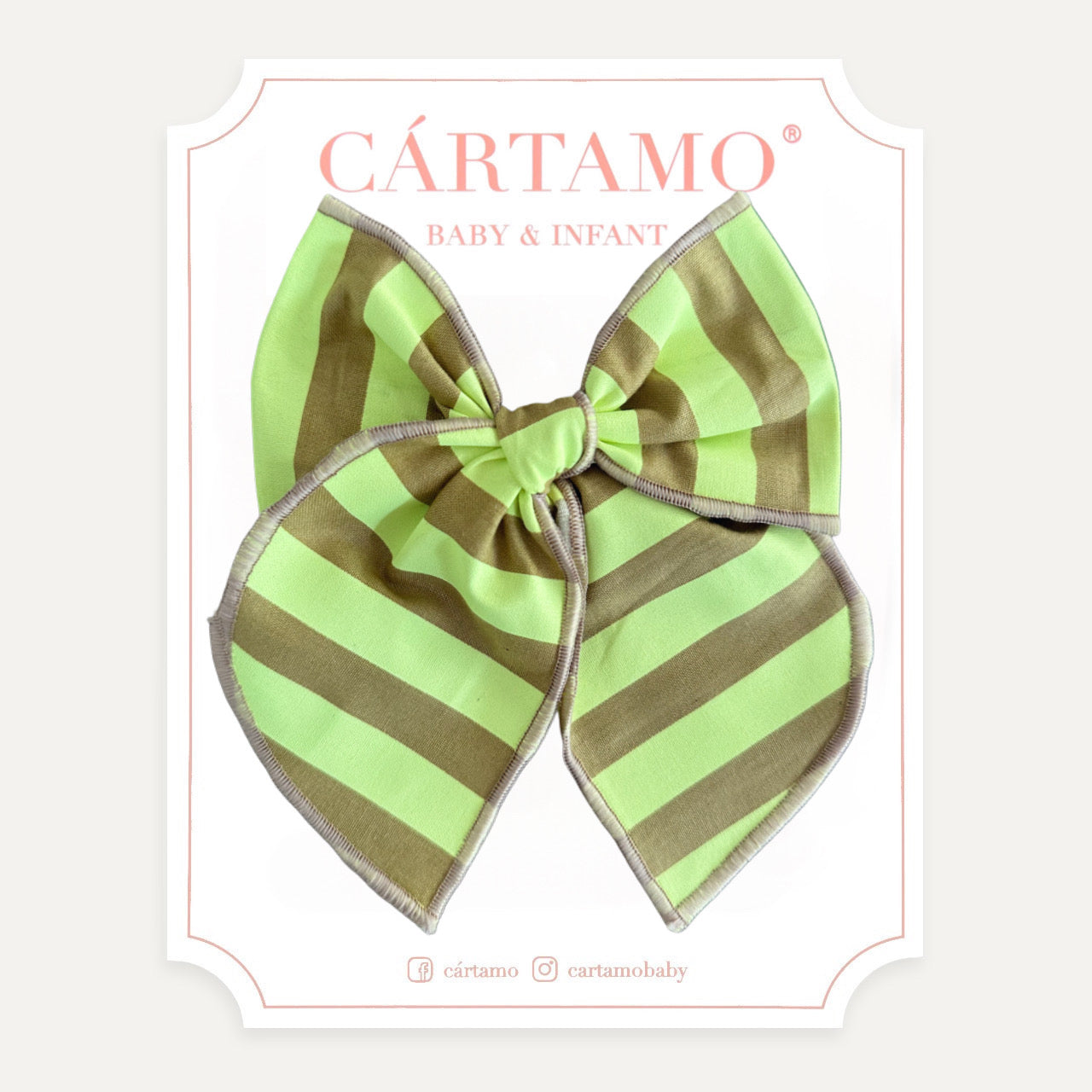 Orilla Bordada Bettlejuice Verde