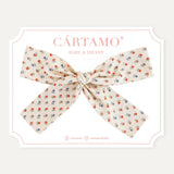 Clip Lazo Mini Flores Neutros