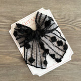 Orilla Bordada Tul con Bordados