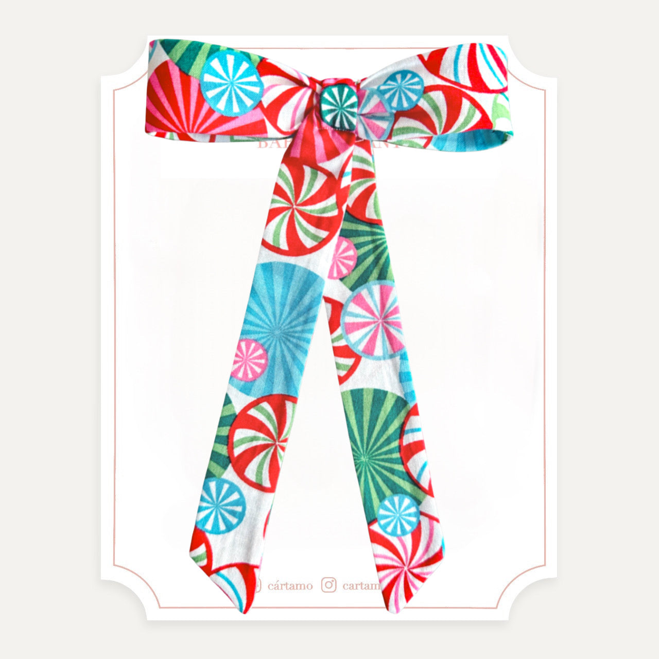 Christmas Candy Pony Tail (Niñas y Teens)