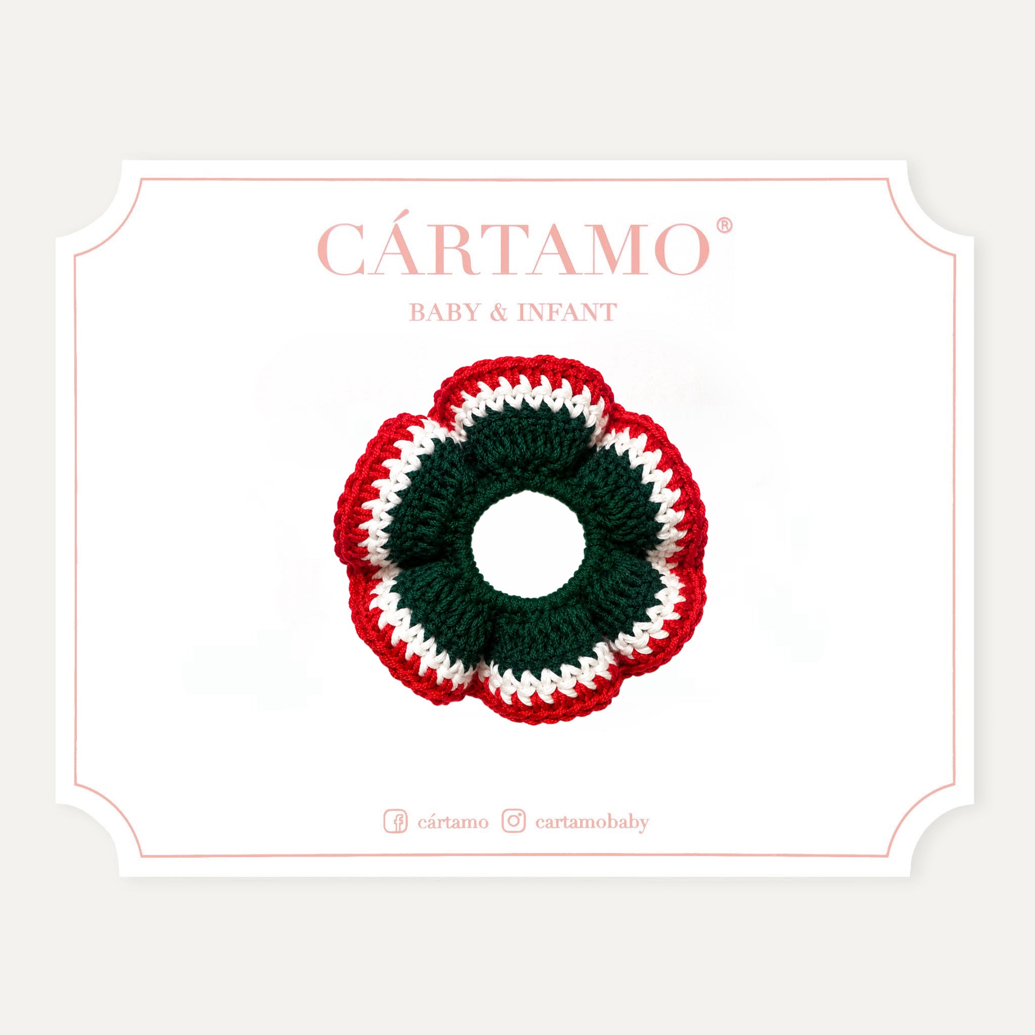 Vintage Scrunchies Tejidas a Mano