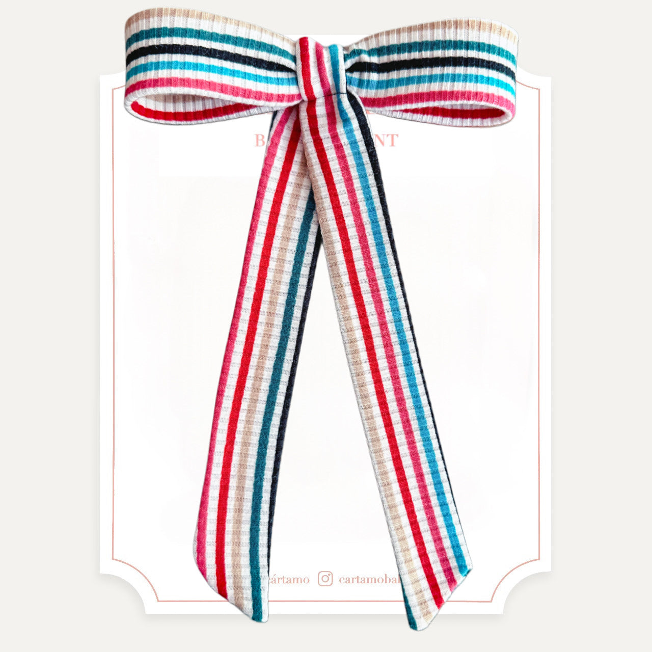 Christmas Print Pony Tail (Niñas y Teens)