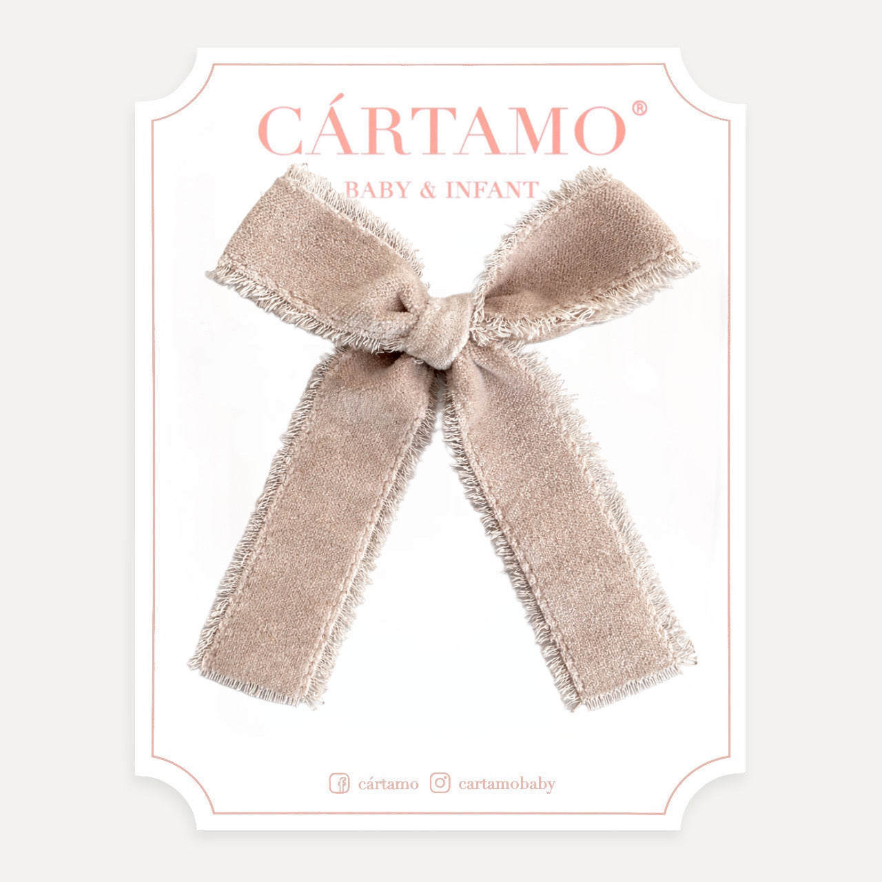 Clip Lazo Listón Velvet