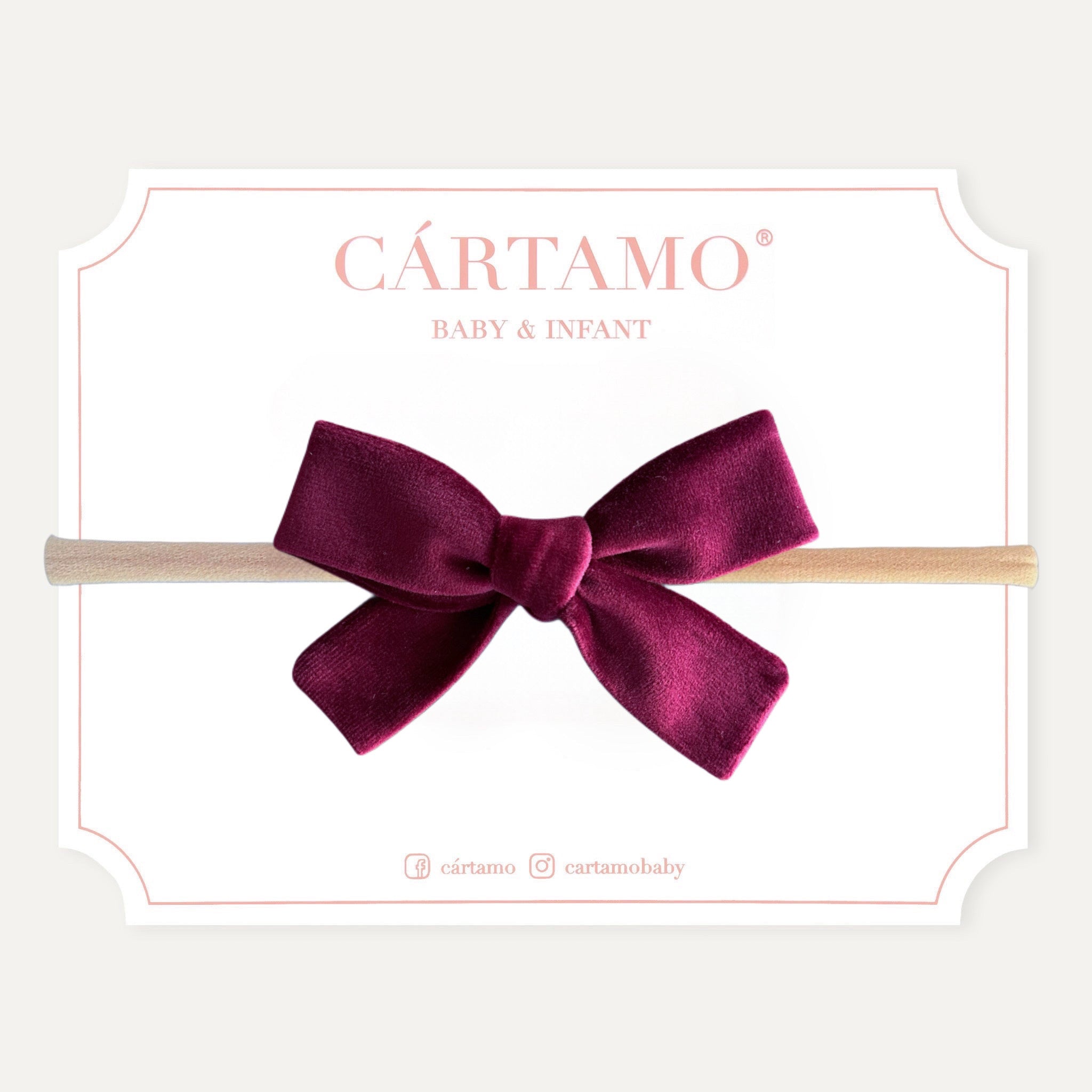 Lazo Velvet Premium (Bebé y Niña)