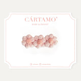 Trio de Flores con botón