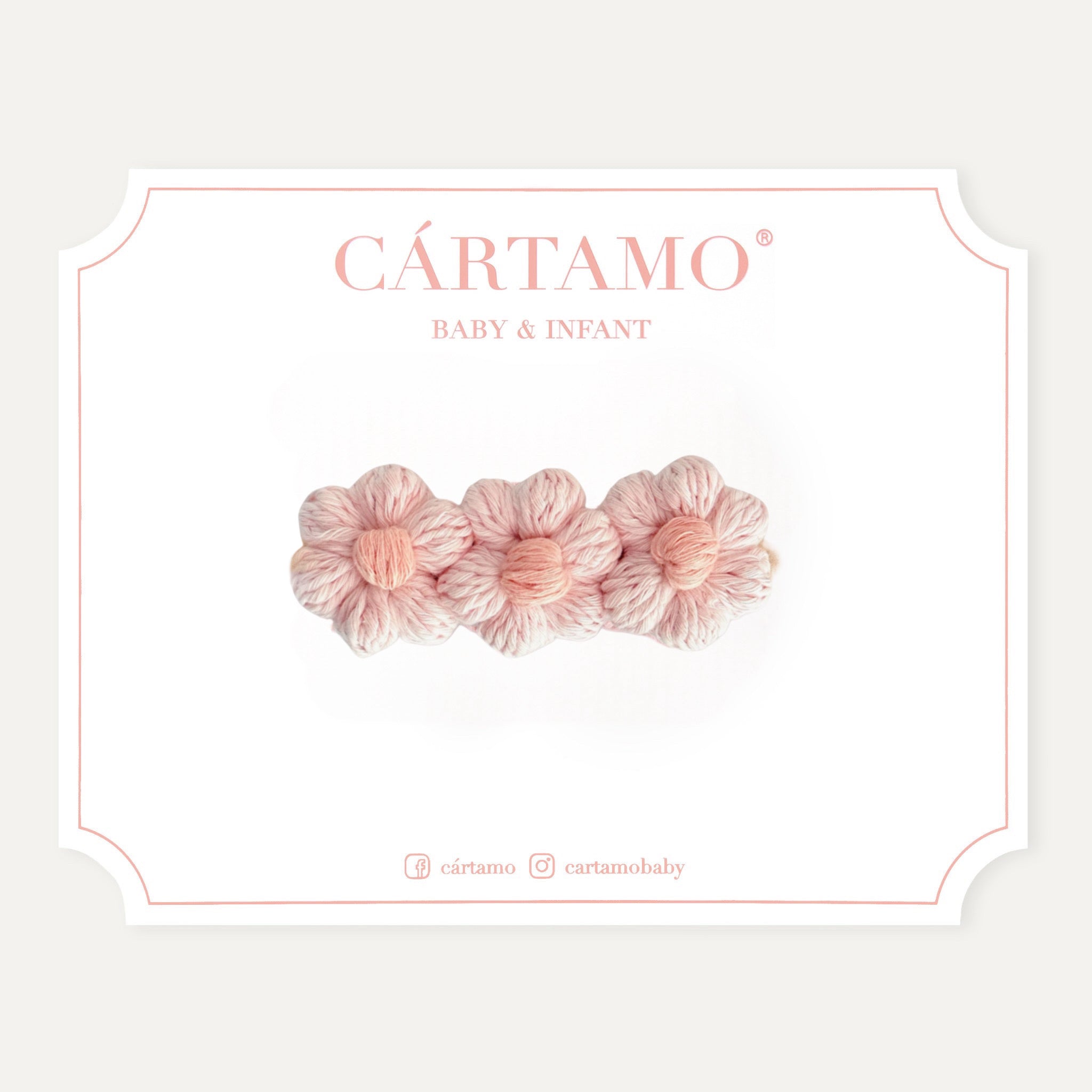 Trio de Flores con botón