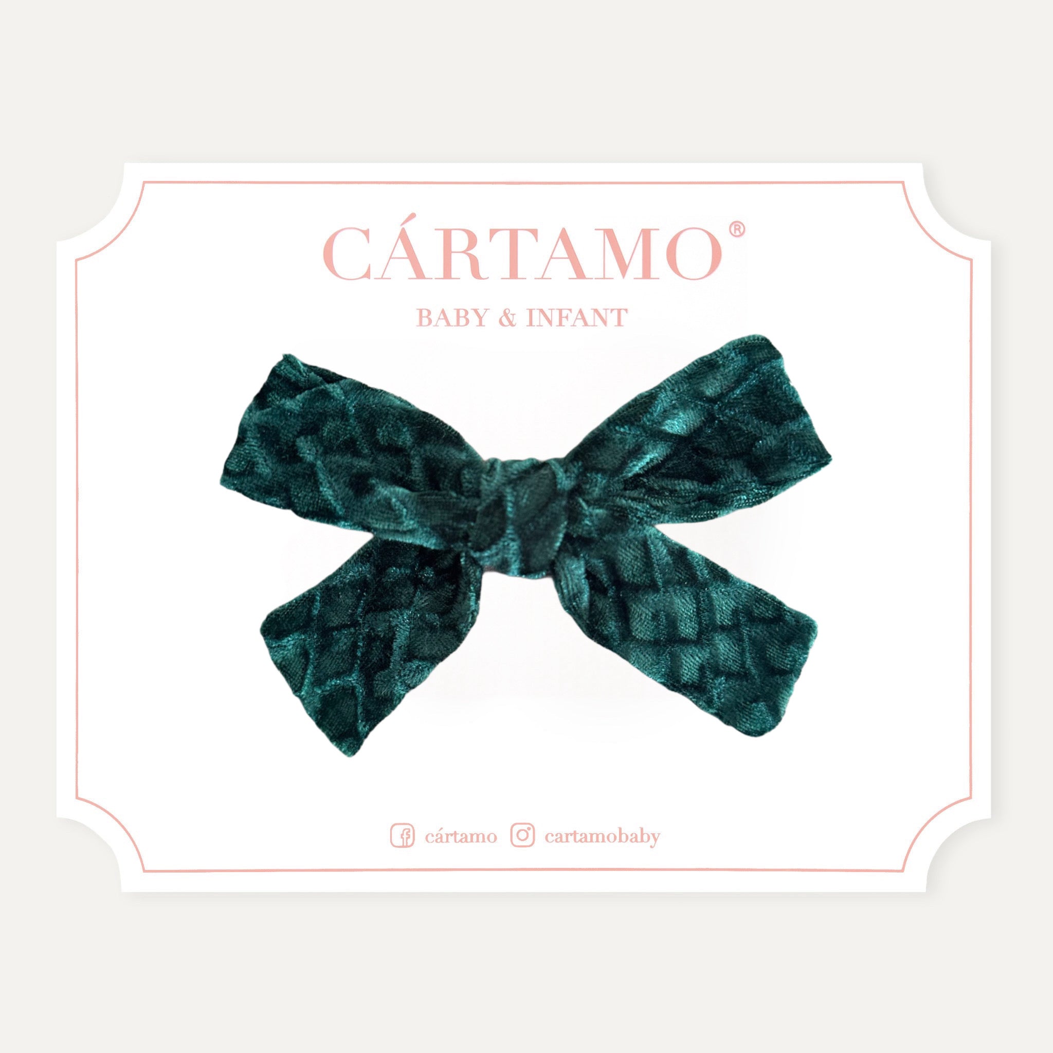 Lazo Velvet Textura (Bebé y Niña)