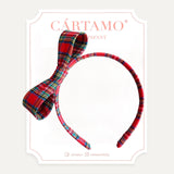 Diadema Christmas Tartán