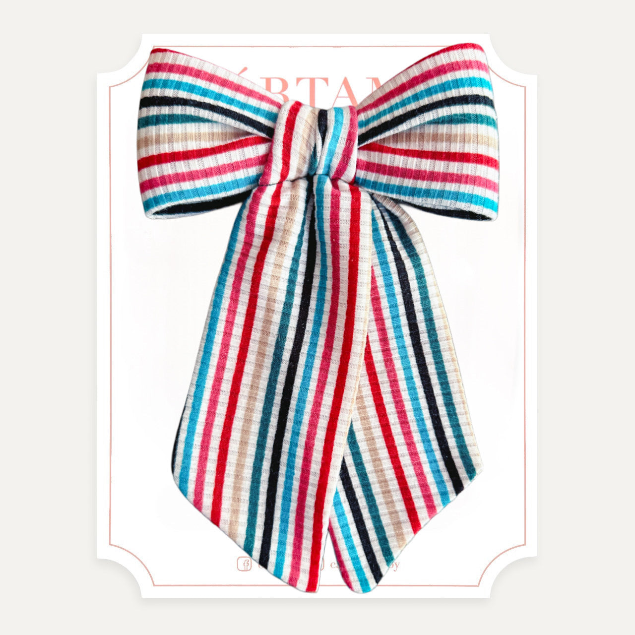 Christmas Print Pony Tail (Niñas y Teens)